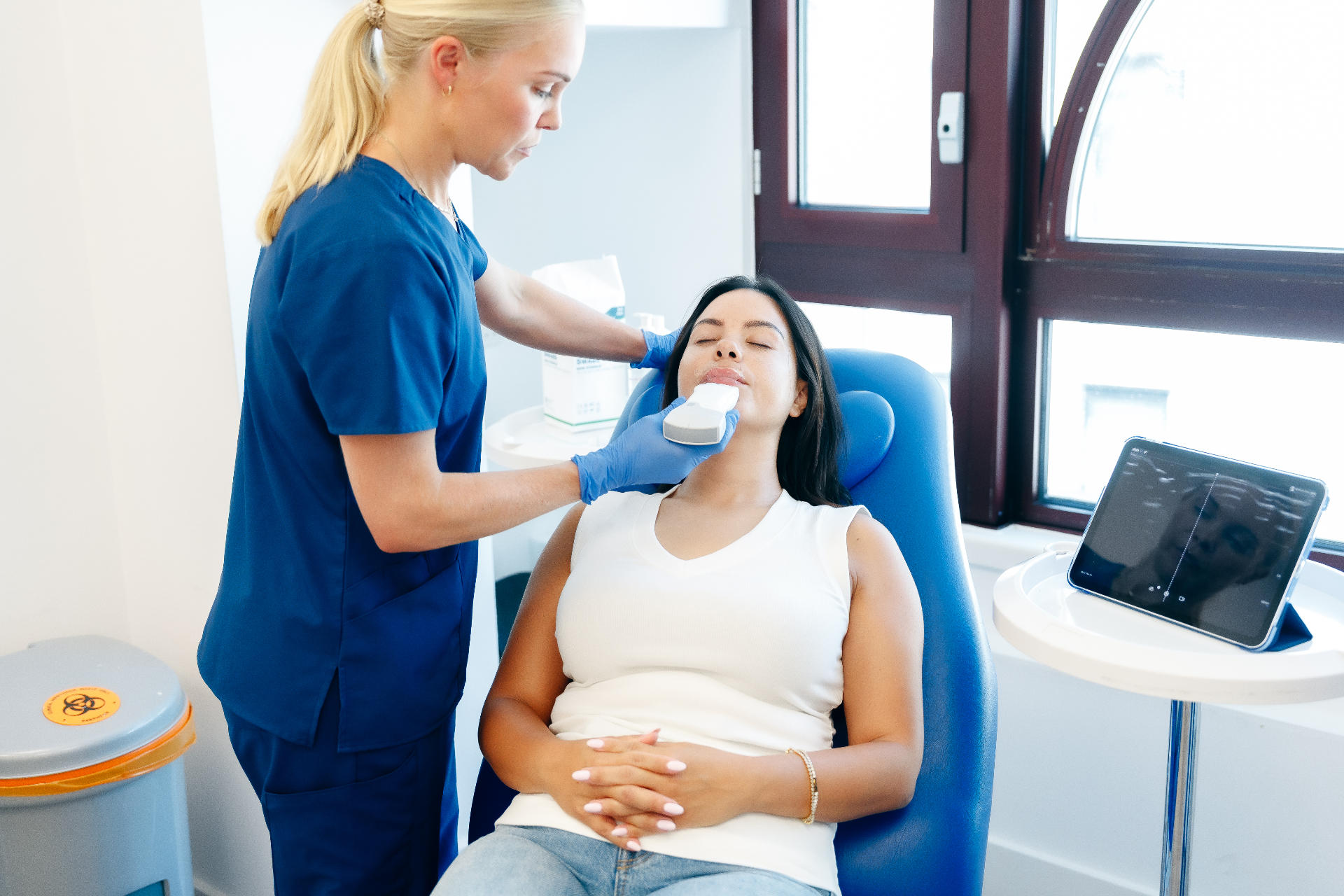 Ultrasound-guided assessment of dermal filler